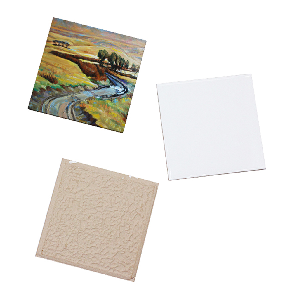20 ชิ้น แผ่นกระเบื้องสีขาวเงาส - Ceramic Tile Blank บทวิจารณ์และราคา