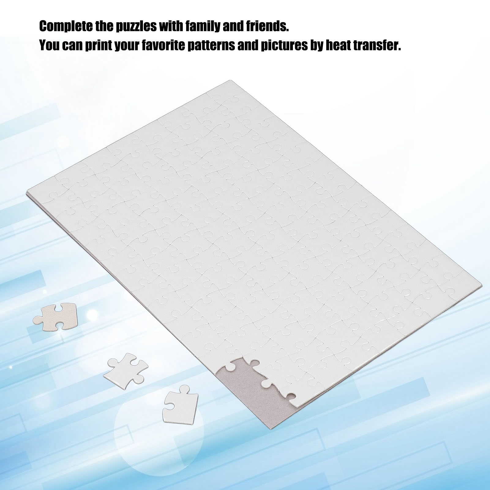 ชุดพิมพ์จิ๊กซอว์ 10 ชุด จิ๊กซอ - Puzzle Blank White บทวิจารณ์และราคา