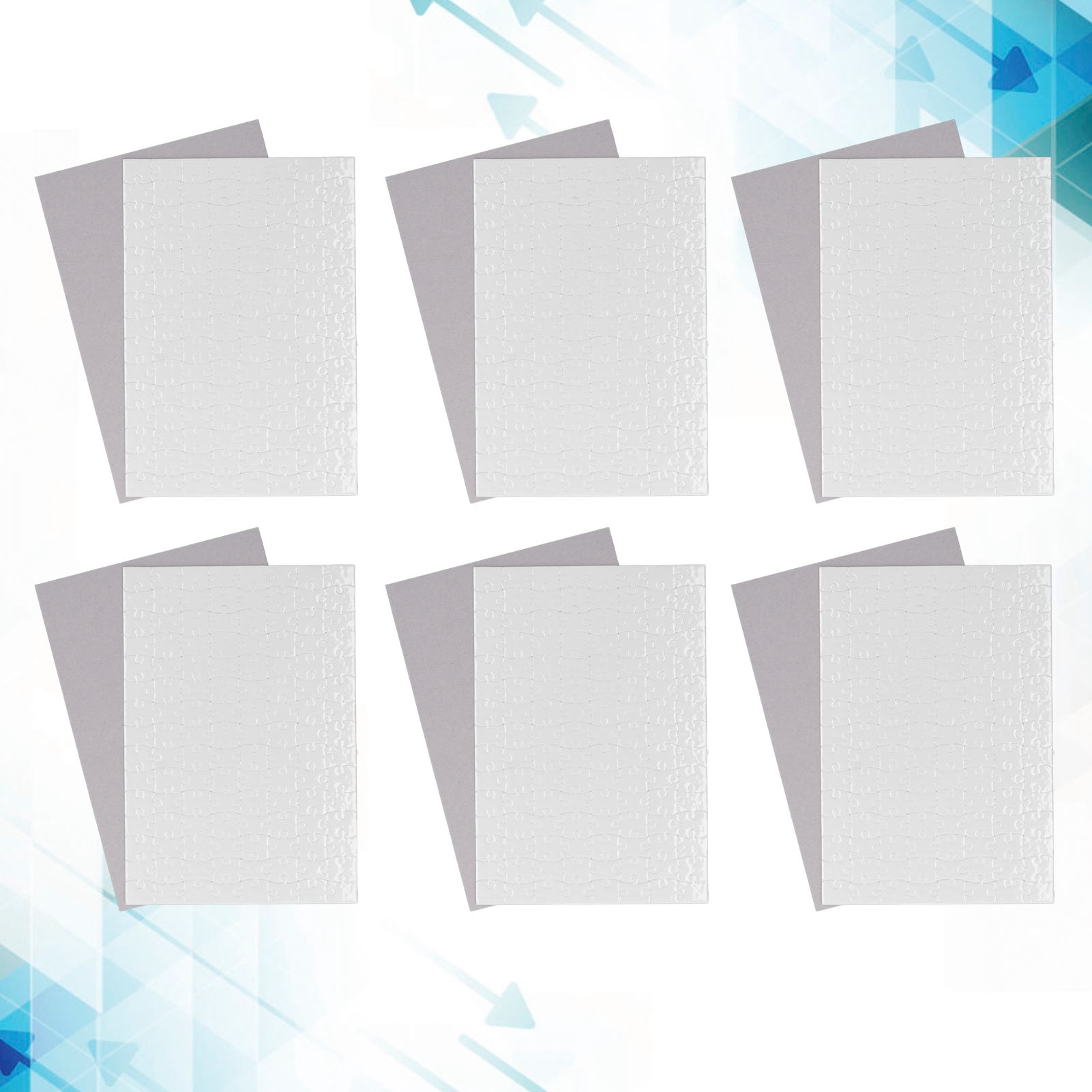 ชุดพิมพ์จิ๊กซอว์ 10 ชุด จิ๊กซอ - Puzzle Blank White บทวิจารณ์และราคา