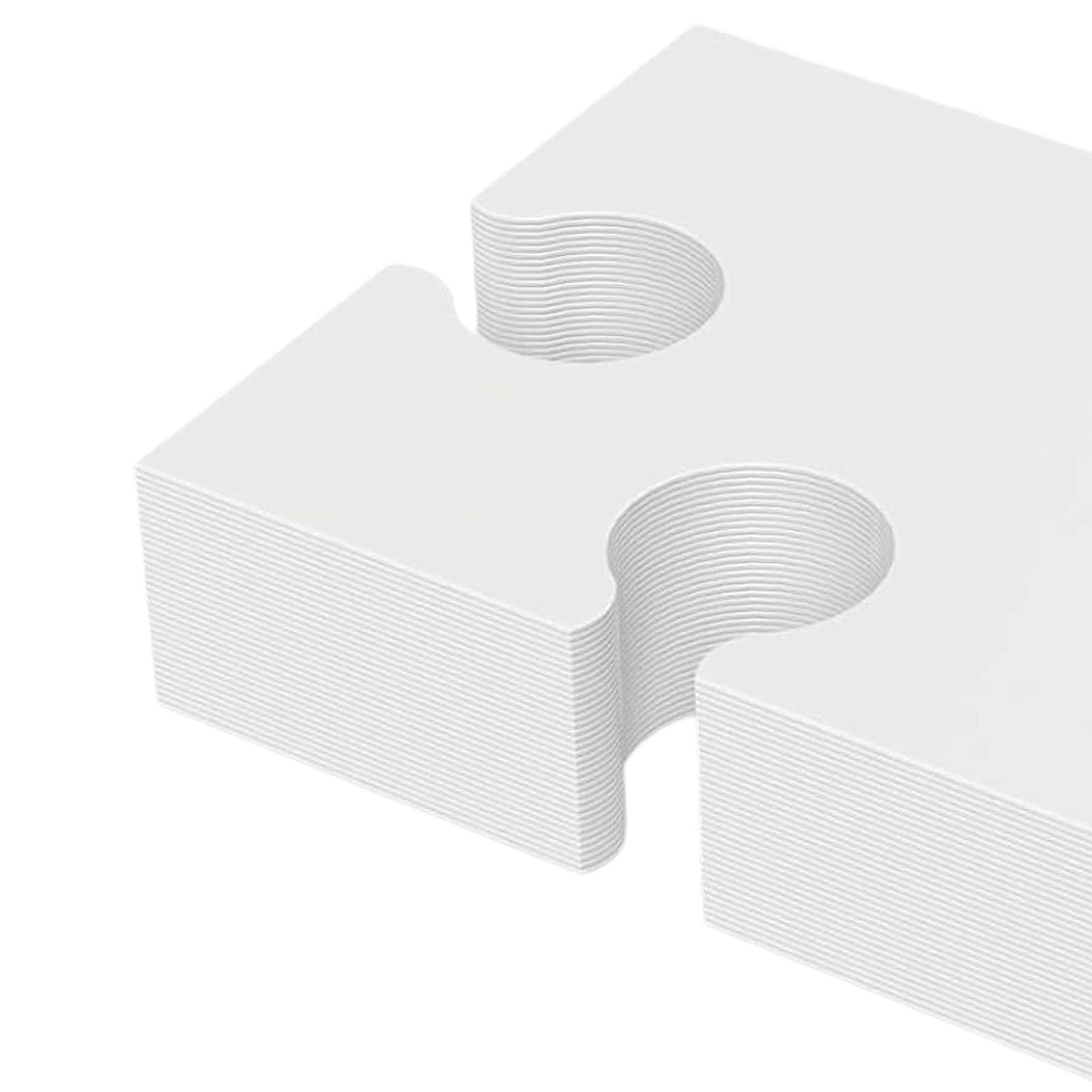 ชุดปริศนากระดาษแข็งสีขาว ชิ้นส - Puzzle Blank White บทวิจารณ์และราคา