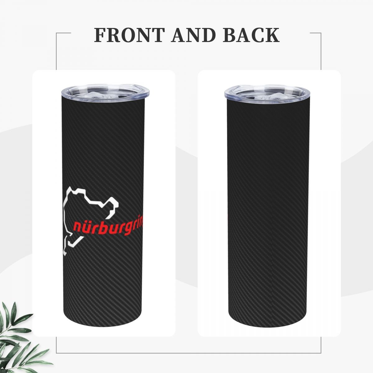แก้วน้ำสแตนเลสสีขาวแดงลายคาร์บ - Tumbler 20Oz White บทวิจารณ์และราคา